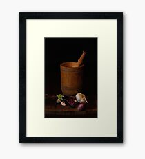 Vegetables Framed Print