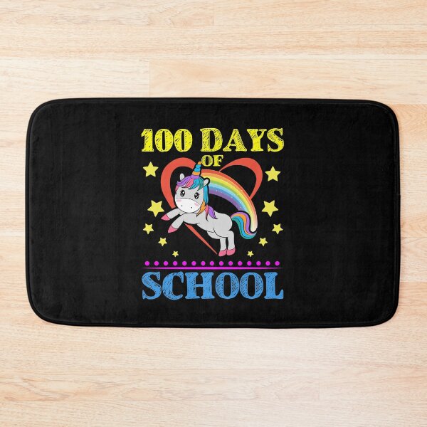 Item preview, Cute Rainbow Unicorn !00 days of School designed and sold by EverythingKawai.