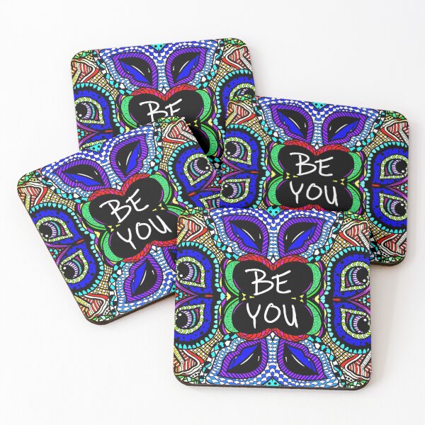 Item preview, Purple Be You Doodle designed and sold by doodlebopshop.