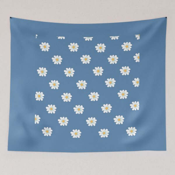 Item preview, Daisies on Blue designed and sold by fabibar.