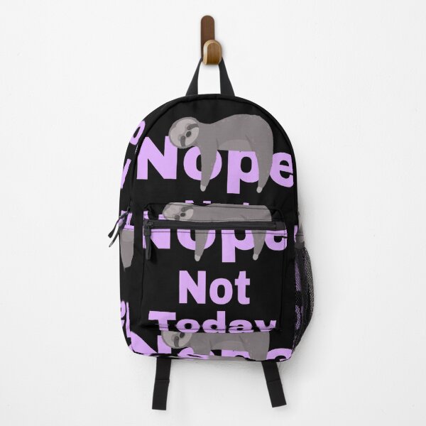 Item preview, Nope not today lazy sloth shirts, nope not today lazy sloth masks, nope not today lazy sloth mugs. Nope not today phone cases, nope not today lazy sloth shower curtains, nope sloth shirt designed and sold by Poussyarts.