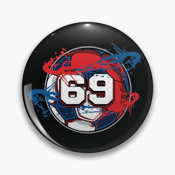 Item preview, Awesome Cool Soccer Ball 69 designed and sold by EverythingKawai.