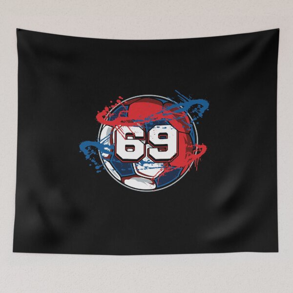 Item preview, Awesome Cool Soccer Ball 69 designed and sold by EverythingKawai.