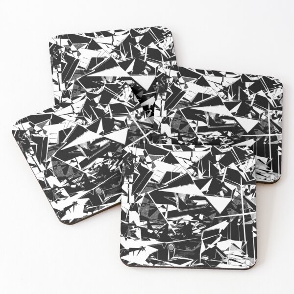 Item preview, Kohl, Black and White Abstract Art designed and sold by Art With Impact – Statement Art & Apparel for Deep Thinkers.