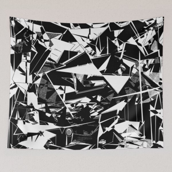 Item preview, Kohl, Black and White Abstract Art designed and sold by Art With Impact – Statement Art & Apparel for Deep Thinkers.