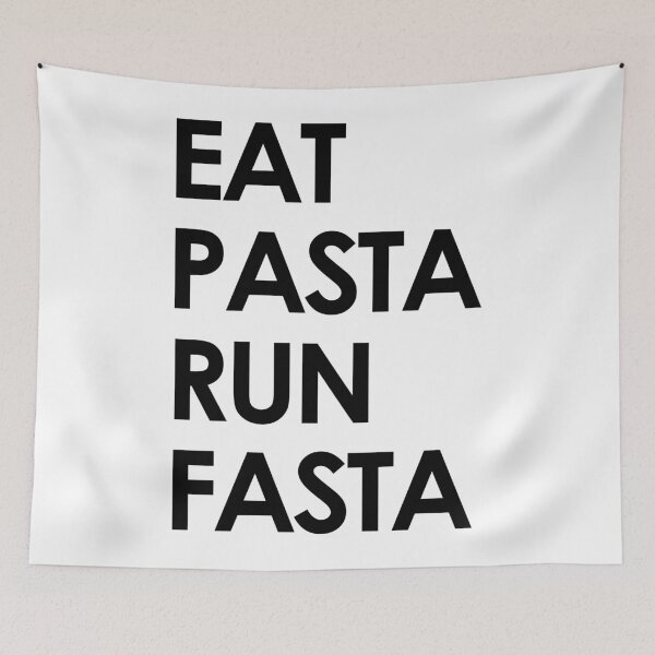Item preview, Eat Pasta Run Fasta designed and sold by askarne.