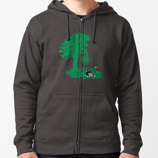 The Invention of Gravity Zipped Hoodie