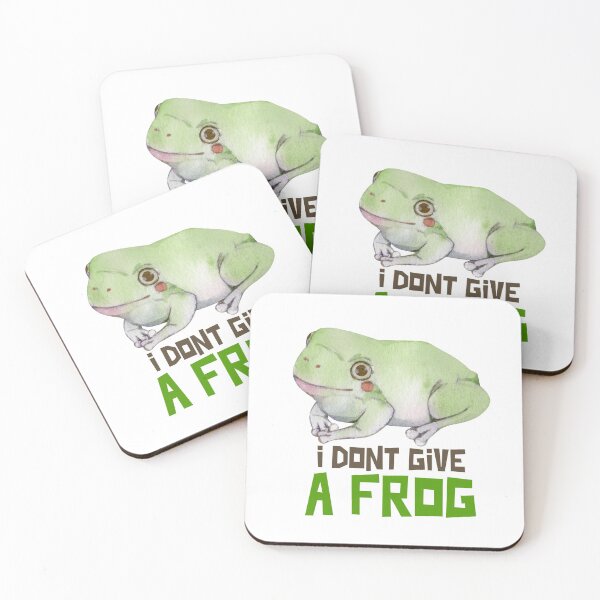 Item preview, I Don't Give A Frog designed and sold by Wachi-A.