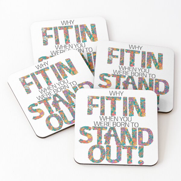 Item preview, Why Fit In When You Were Born To Stand Out  designed and sold by nevertheless-.