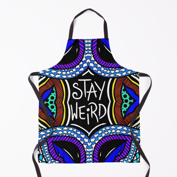 Item preview, Purple Stay Weird Doodle designed and sold by doodlebopshop.