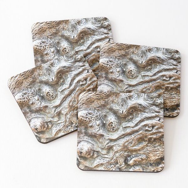 Item preview, "Sasquatch Canyon" Natural Tree Trunk Art Decor Wood Pattern Marquetry Look designed and sold by DEEZAYN.