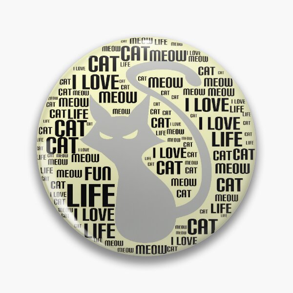 Item preview, Cat Word Art - Cat lover designed and sold by WordArtDesign.
