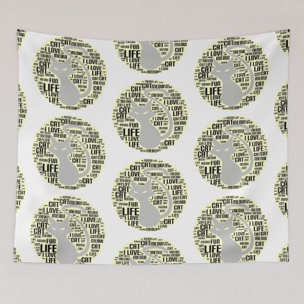 Item preview, Cat Word Art - Cat lover designed and sold by WordArtDesign.