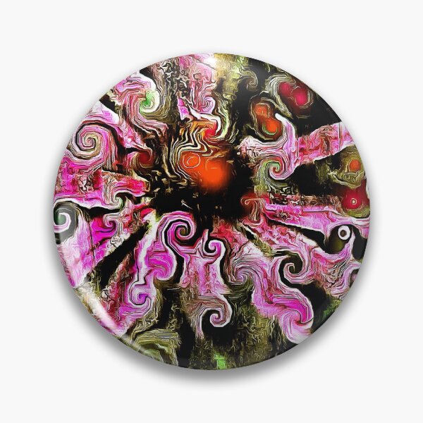 Item preview, Cosmic Echinacea Uzumaki Style designed and sold by SeaChangeDesign.