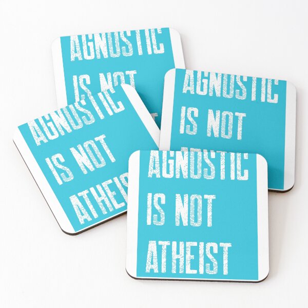 Item preview, Agnostic Not Atheist designed and sold by SAgnostic.