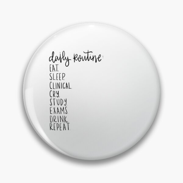 Item preview, nursing school daily routine  designed and sold by sarahlynndesign.