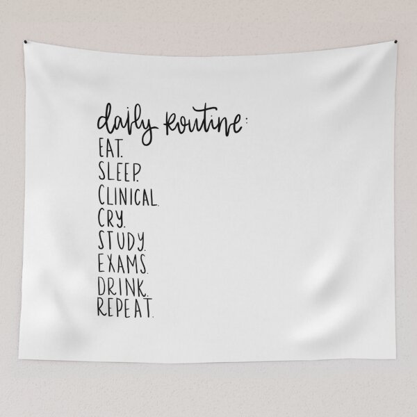 Item preview, nursing school daily routine  designed and sold by sarahlynndesign.