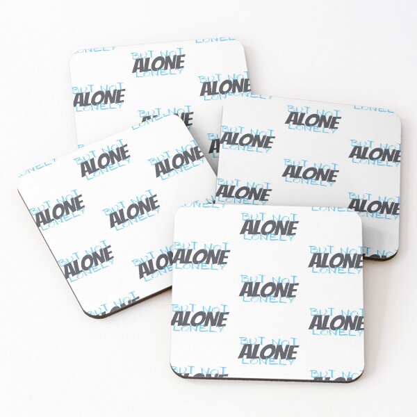 Item preview, ALONE but NOT LONELY designed and sold by calmingchaos.