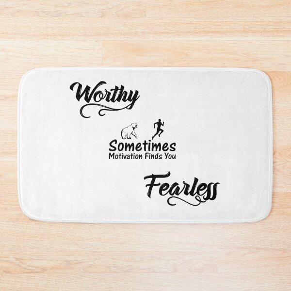 Item preview, Worthy, Sometime Motivation Finds You, Fearless, Uplifting Quotes Pack designed and sold by Ilana Khoshsima.