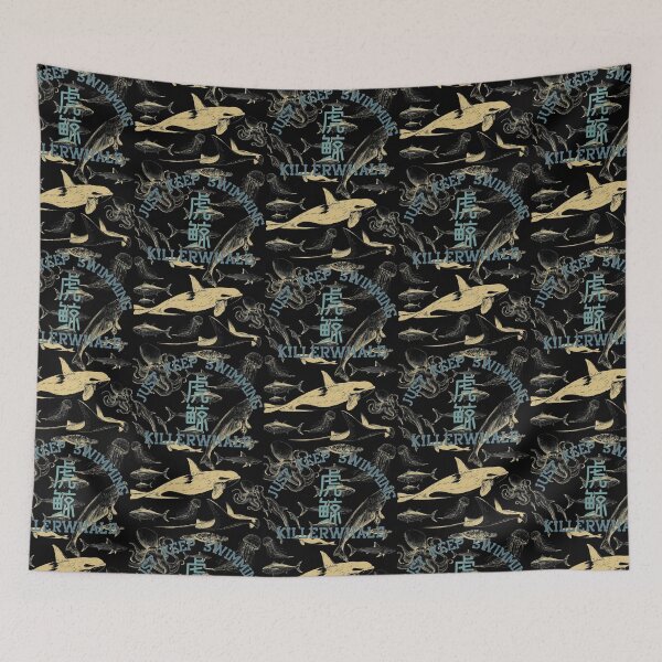 Item preview, just keep swimming killer whale designed and sold by justkeepswiminn.
