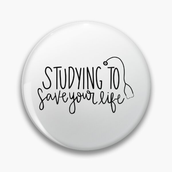 Item preview, studying to save your life  designed and sold by sarahlynndesign.