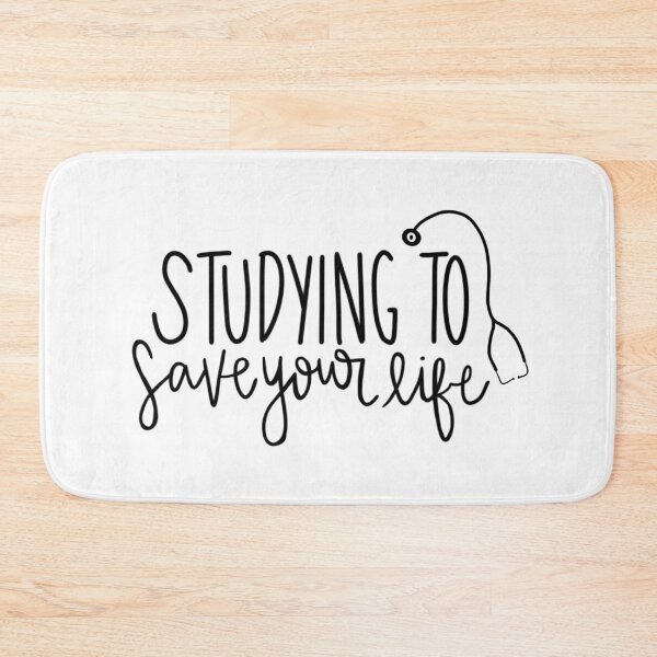 Item preview, studying to save your life  designed and sold by sarahlynndesign.