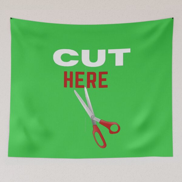 Item preview, Cut Here, WINK! designed and sold by Mr7Williams.