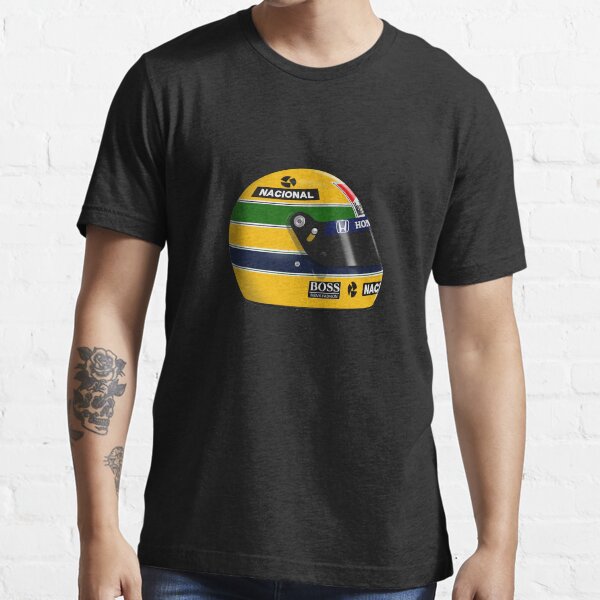 Ayrton Senna - 1988 - 1990 helmet Classic T-Shirt Essential T-Shirt