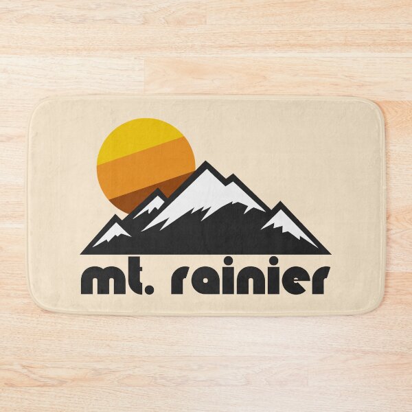 Item preview, Retro Mt Rainier ))(( Tourist Souvenir Travel Washington Design designed and sold by acquiesce13.