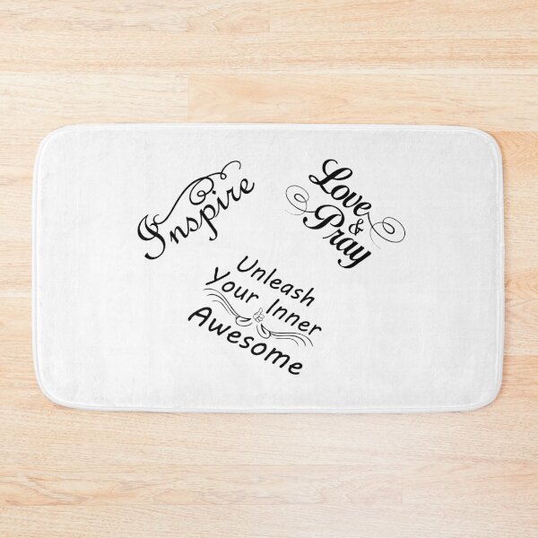 Item preview, Inspire, Love & Pray, Unleash Your Inner Awesome, Inspiring, Motivating, and Uplifting Quotes Pack designed and sold by Ilana Khoshsima.