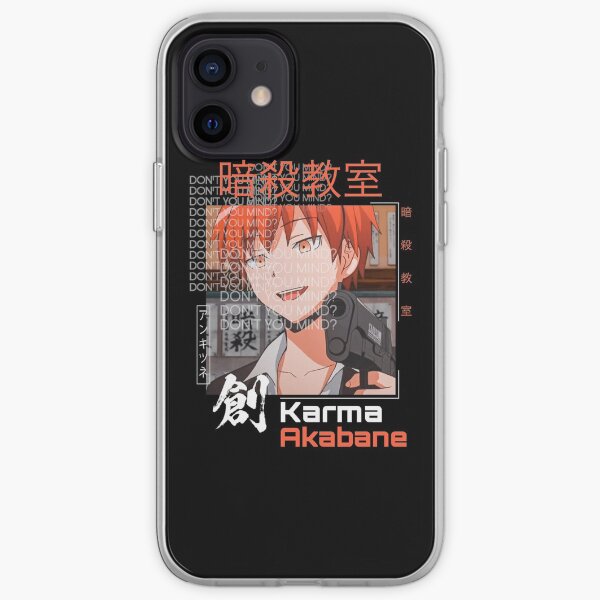 assassinat salle de classe anime lowkey karma akabane fanart amateurs d'anime koro sensei shoto todoroki nagisa shiota Coque souple iPhone