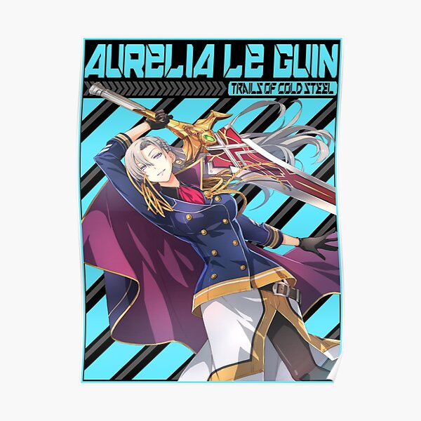 TRAILS OF COLD STEEL AURELIA LE GUIN Poster