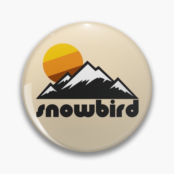 Item preview, Retro Snowbird ))(( Tourist Souvenir Travel Design  designed and sold by acquiesce13.
