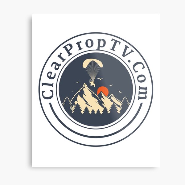 official clearproptv logo Metal Print