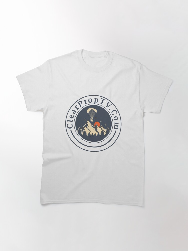 Alternate view of official clearproptv logo Classic T-Shirt