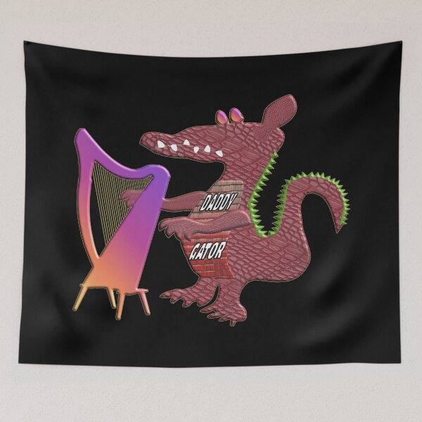 Item preview, DADDY GATOR UNICORN - THE BEST HARP PLAYER EVER  designed and sold by Ralek.