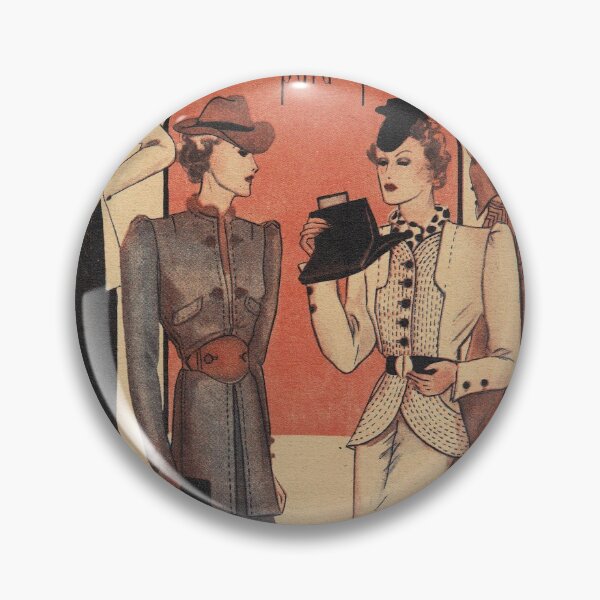 Item preview, Vintage Fashion: Paseo 1937 designed and sold by lindalooart.