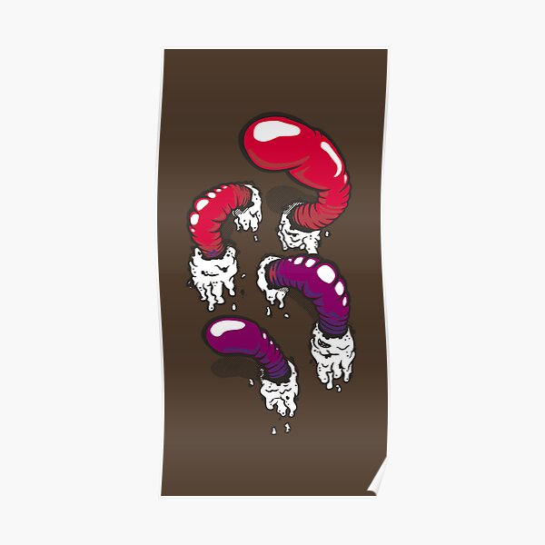 Gummy Worm Poster