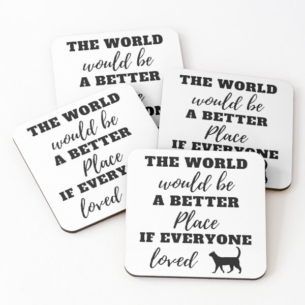 Item preview, Cats Make The World A Better Place designed and sold by GiveMePaws.