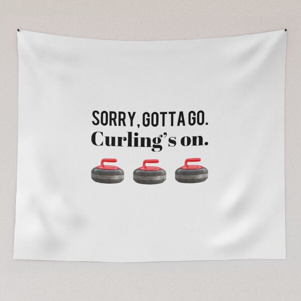 Item preview, Sorry, Gotta Go Curling’s On designed and sold by VJKTees.
