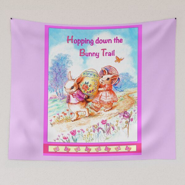Item preview, EASTER BUNNY TRAIL designed and sold by Judy Mastrangelo.