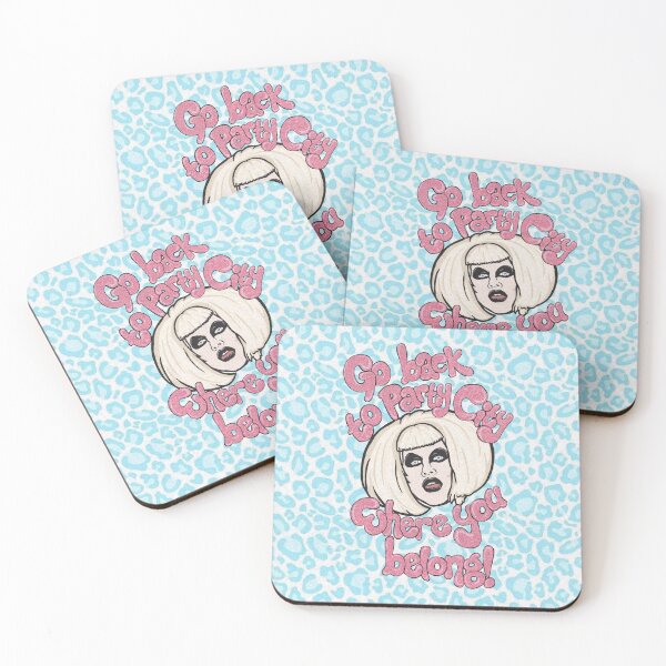Item preview, Go back to Party City where you belong! - Funny drag queen stickers designed and sold by ToruandMidori.