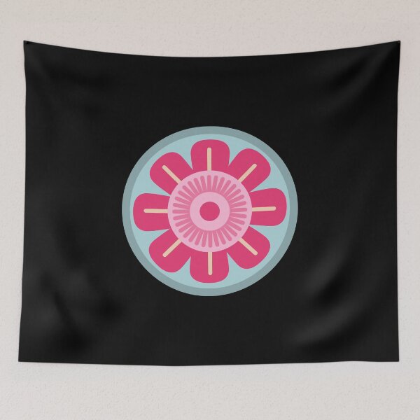 Item preview, Blue pink flower designed and sold by Pasan-hpmm.