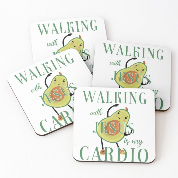Item preview, Walking With Jesus My Cardio  designed and sold by AscendMerch.
