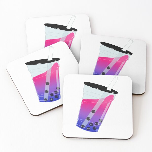 Item preview, Bi Bubble Tea designed and sold by KazsStickerShop.
