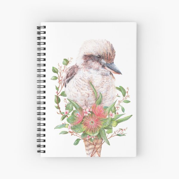 Item preview, Australian Kookaburra || Floral Bird designed and sold by Kayla Reay.