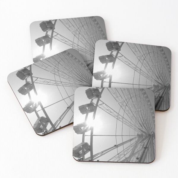 Item preview, Ferris Wheel Black and White designed and sold by midnightcha.