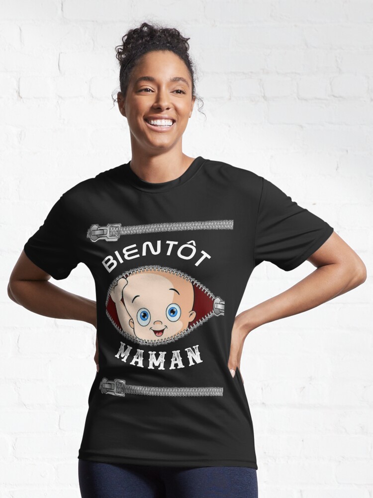 T-shirt annonce grossesse femme 