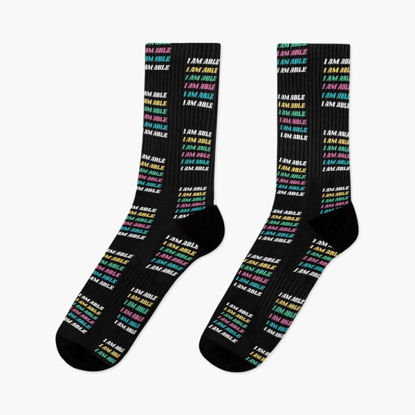 Item preview, I am Able - See the Able not the Label - Autism Awareness designed and sold by RandomDel.