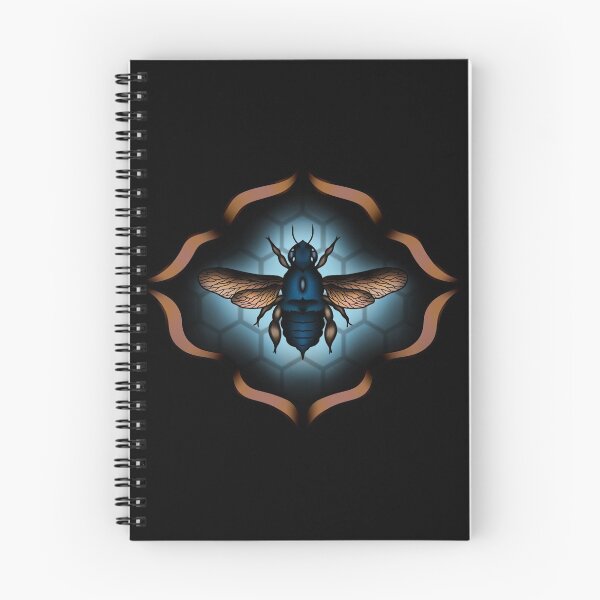 Item preview, Blue Carpenter Bee designed and sold by StoneVeinStudio.